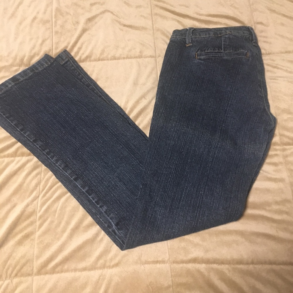 Zana Di Dark denim boot leg jeans